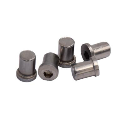 China Steel Stainless steel solid rivet furniture rivet hex rivet for sale