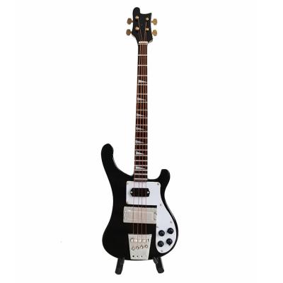 China Europe Mini Craft Birthday Gift Electric Bass Guitar Model for sale