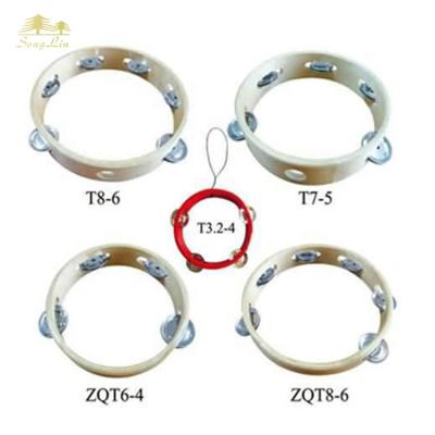 China Wholesale natural wooden tambourine heless basque drums for sale for sale