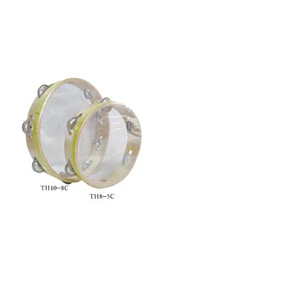 China Tambour Basque Hot Selling Drumhead Transparent Tambourine Band for sale