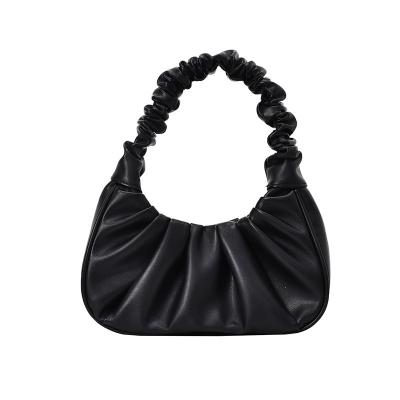 China Fashion PU Leather Handbags For Women Fashion Dumpling Shoulder Bag For Shopping for sale