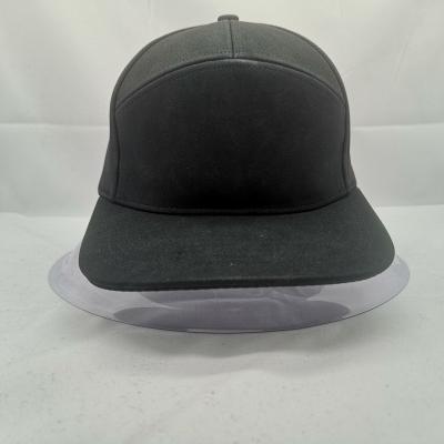 China COMMON Snapback Caps 7-Panel Suede Sport Hats Custom Design 7-Panel Logo Hats for sale