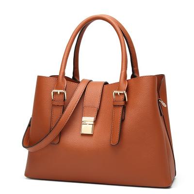 China High Quality PU Leather Tote Bags For Women Handbag Ladies Bags Zipper Purses And Cartera Bag One Bolsa Canton Main Handbag for sale