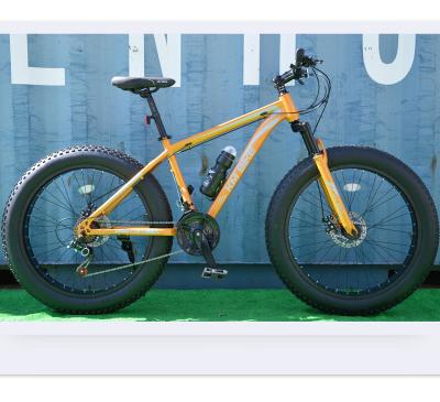 China Aluminum Alloy 26inch yellow color alloy or steel Snow bicycle with good quality fat bicycle for sale Cycles for sale