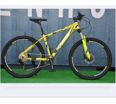 China Aluminum Alloy Yellow Alloy 27.5inch Mountain bikes free shipping foot bicycle with inner tube for sale