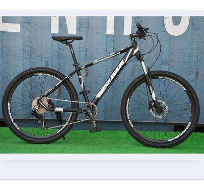 China Aluminum Alloy Black/grey Alloy 27.5inch Mountain bikes free shipping foot bicycle with inner tube for sale