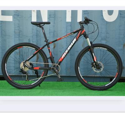 China Aluminum Alloy Black/red Alloy 27.5inch Mountain bikes free shipping foot bicycle with inner cable for sale