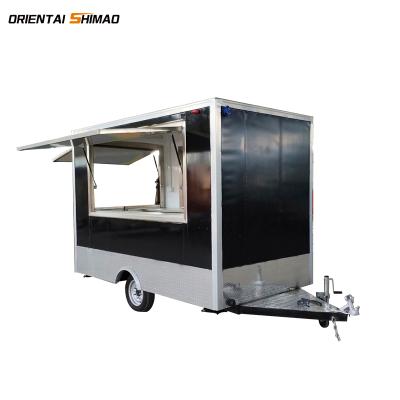 China Customized Ice Cream Food Truck With Deep Fryer Pancakes Trailer for sale