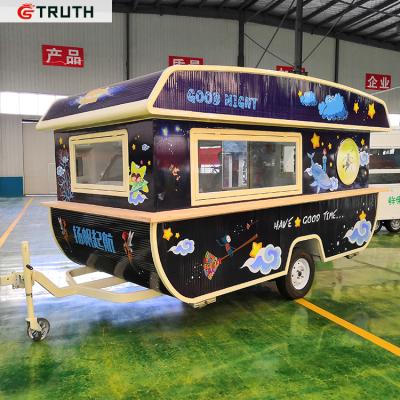 China mobile vegetable processing factory street food trailer kitchen vintage food truck for sale for sale