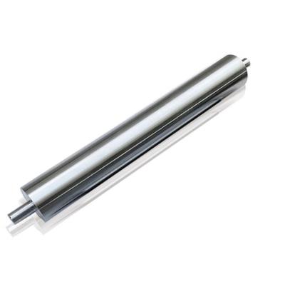 China Customizable Advertising Company Belt Drive Conveyor Stainless Steel / Aluminum Guide Roller / Carbon Fiber Steel for sale