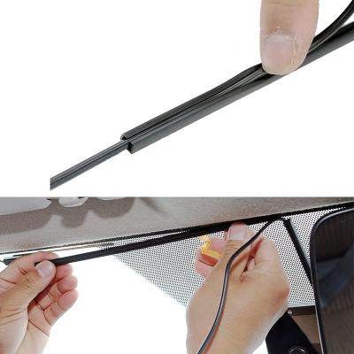 China Shenzhen Cuttable Splicable Technology PVC 3M Soft Self Adhesive Long Cable Ties Ties Management Organizer for sale