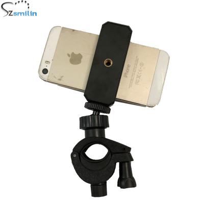 China Install Camera On Round Post Anti Slide Bike Bicycle Holder Grip Phone Mount Handlebar Supplement Holder For Cell Phone GPS Phone for sale