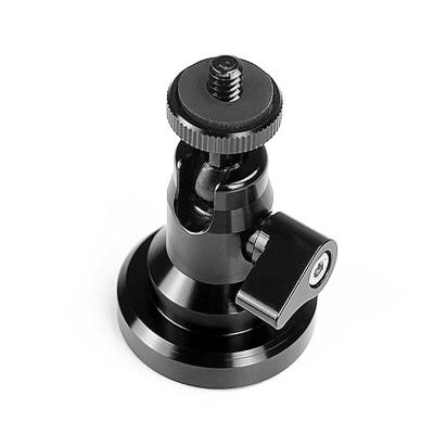 China 360 Rotating and Panoramic Portable Magnet Camera 2020 New Products Rotating Ball Metal Insta Accessories Magnet Camera Mount Fridge 360 for sale