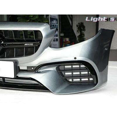 China AMG Automotive Accessories Include Front Bumper Set For Mercedes Benz W213 2016-2020 E-Class Upgrade To E63 AMG Style for sale