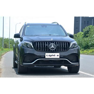 China AMG GLS Style Bodykit for Mercedes Benz GL X166 Upgrade to GLS Car Headlight Taillight Bumper Cover for sale