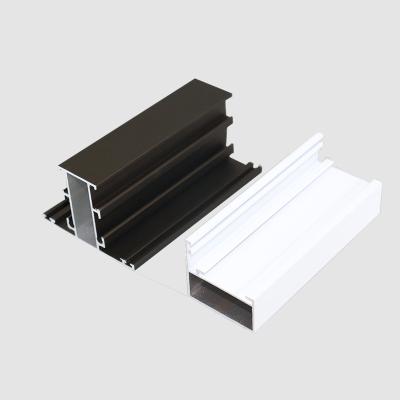 China door & Black White Coated Aluminum Frame Profile Aluminum Window Extrusion Powder Profiles For Casement Windows In Africa for sale