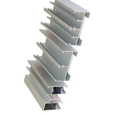 China door & Window Anodized Silver Matte Shandong jinxiang Aluminum Profile Finished Extrusion Aluminum Window Profiles Indian Market for sale