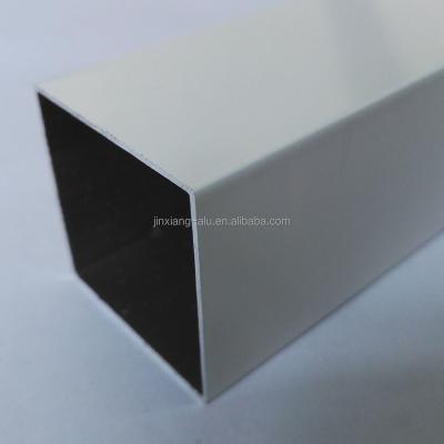 China door & Aluminum Window Square Tube 40x40 Powder Coating White For Windows 20 Years Manufacturer for sale