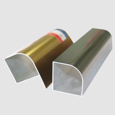 China door & Window 6000 Series Customize Aluminum Quarter Round Extrusion Alloy Tube Profiles For Windows And Doors Various Sizes For Chosen for sale