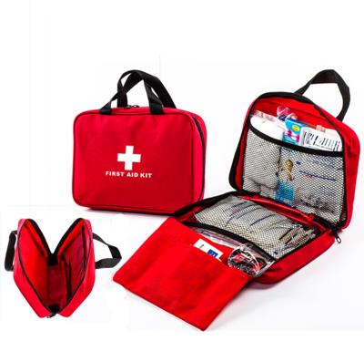 China First Aid Kit Portable Handbag Outdoor travel Surviving rescue Emergency Bag Trauma Nursing health Care Pack At Home for sale