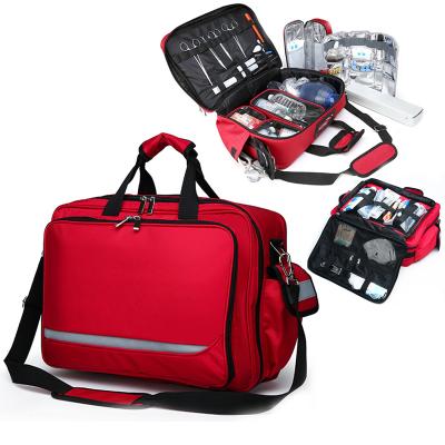 China New product first aid kit bag with supplies first aid kit for outdoor survival camping basic first aid kit Te koop