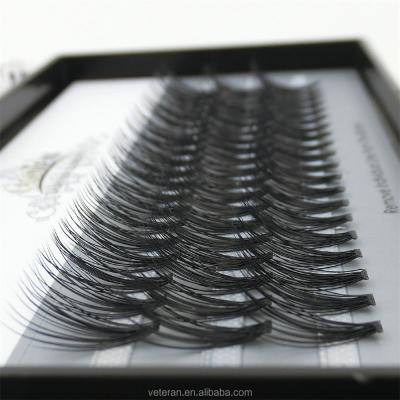 China Nature Looking 2020 Wholesale 0.10 Mm 20d Synthetic Silk Eyelash Extensions Lashes Custom Packaging for sale