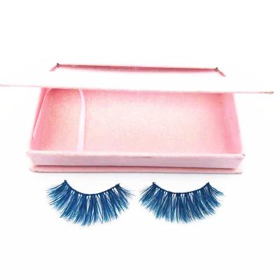 China Nature Looking Lashes Beauty Lashes Shape Lashes Private Label Color Colorful Eyelash for sale