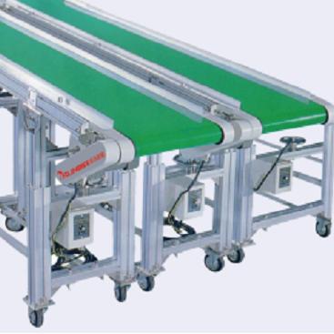 China Oil Resistant Runma RNA Sloping &Double Feet Conveyor Belt Assist Green Robot Arm PVC Belt for sale