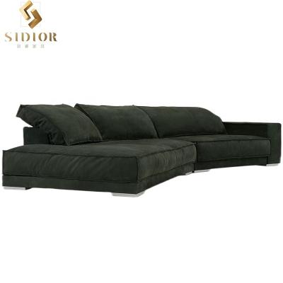 China Living Room Convertible Sofa Floor Sofa Modern New Design With Competitive Price for sale