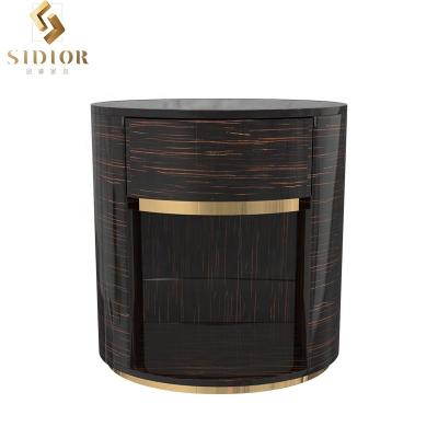 China Modern Promotional Good Quality Modern Bedroom Durable Bedside Table for sale