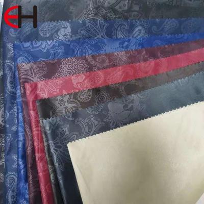 China Durable 190T Embossed Polyester Taffeta Lining Fabric Garment Lining Fabric Embossed Taffeta for sale