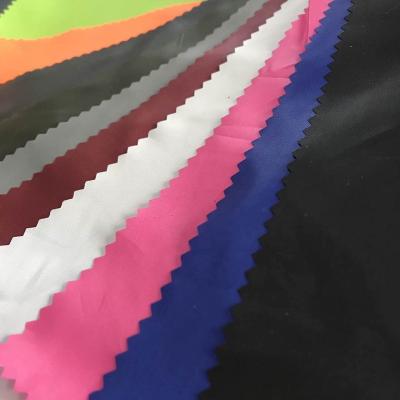 China Shine 230T 300T Polyester Taffeta NS OIL Wax Fabric For Garment for sale