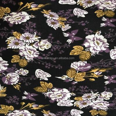 China Plain N/R bengaline printed fabric with nylon rayon Spandex for pants/LAMLAM printed for sale