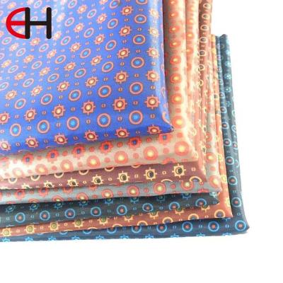 China Durable 210T 190T Taffeta Paper Printed Striping Fabric Textiles 53gsm For Garment Handbag Material for sale