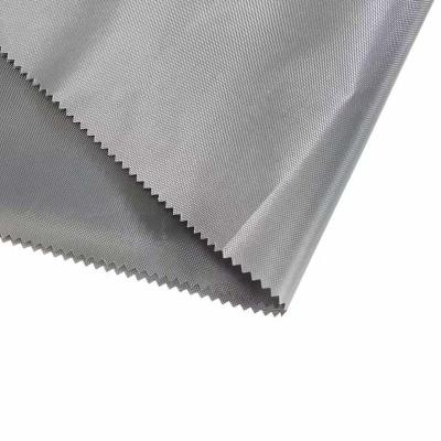 China Anti-Pull 2X2 Matty Fabric Gray Color PA Coated Car Cover Fabric for sale