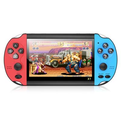 China ABS Plastic X7 Game Handheld Console 4.3 Inch Dual Rocker 8GB Game Console Built In 10000 Games Support TV Connection Video EBook Music for sale