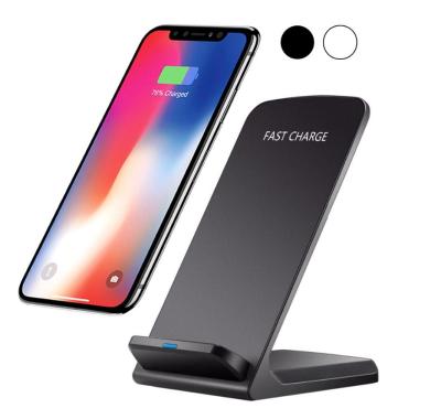 China Hot Standard Product Wireless Charger logo10W Qi Wireless Charger Product Battery Charger Stand Dock Dock For iPhone for sale