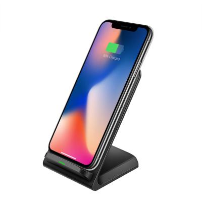 China Mobile Phone Qi Wireless Fast Charger 10W Charging The iPhone For Samsung Fast Charger Stand Holder Base For Mobile Phone for sale