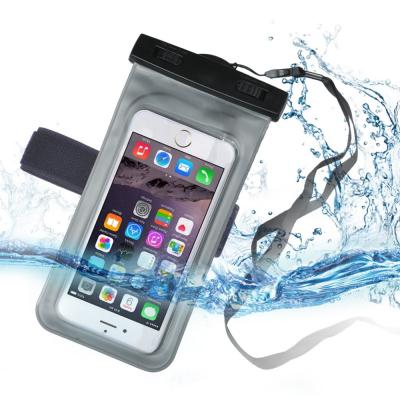 China High Protective Universal Waterproof Cell Phone Case For iPhone X 8 7 Case PVC Sealed Underwater Cell Phone Cases for sale