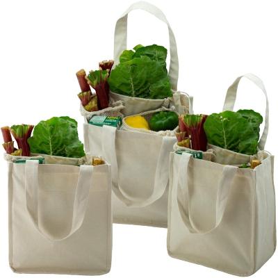 China Reusable Zero Waste Heavy Duty Shopping Tote Reusable Grocery Or Farmers Market Foldable Multi Use With Sturdy Long Handle for sale