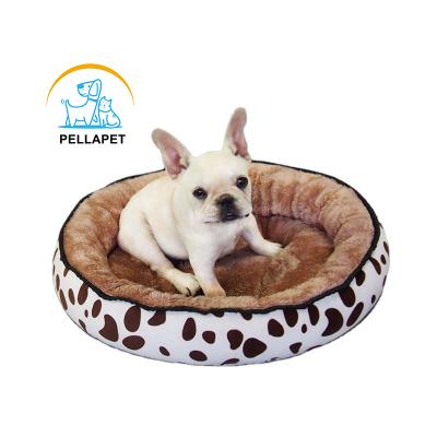 China Hot Selling Amazon Sleep Cloth High Loft Dog Cushion Soft Pillow Removable Cover Around Plush Dog Beds Luxury Pet Bed for sale