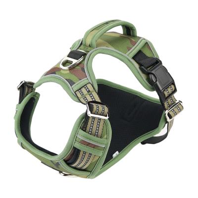 China Factory Price Padded Luxury Soft Custom Personalized Adjustable Reflective Dog Harness Pet Harness Vest for sale