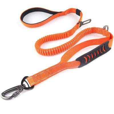 China OEM ODM Wholesale Custom Durable Thoughtful Padded Car Seat Belt Dog Leash For Walking Running Training for sale