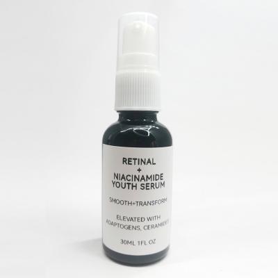 China Skin Revitalizer OEM and private label service 30 ml Retinal and Niacinamide Serum for sale