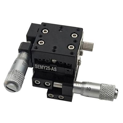 China DMKE M2G-A25 Crossed Linear Guide Rail Manual Stage Micrometer Linear Stage M2G-A25 for sale