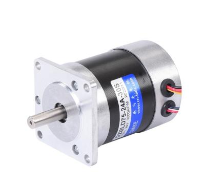 China Totally Enclosed 12 Volt 24V 36V 48Vdc 310V Magnet Bldc DC Fan Motor Kit 24 Brushless Robot 12 Volt 50W 75W Motor for sale