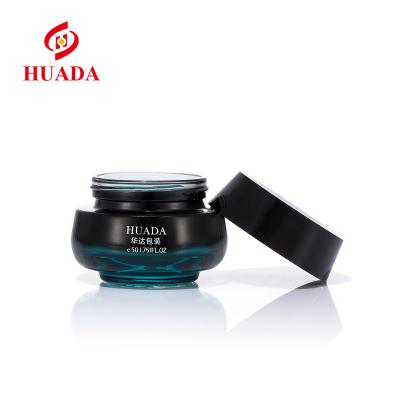 China Cosmetic Manufacturers Can Customize Color Eye Cream Bottle Face Cream Bottle POT Base Travel Cosmetics Glass Liquid Bottle for sale