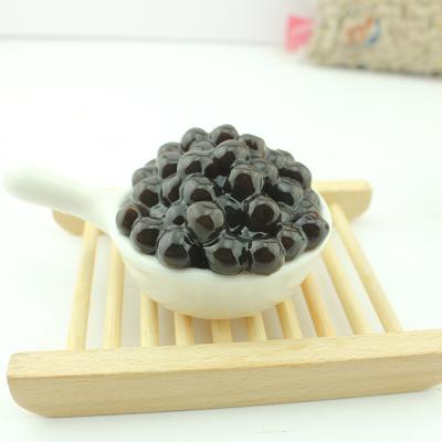 China Bubble Tea Tops Selling Black Tapioca Pearls Boba For Bubble Tea for sale