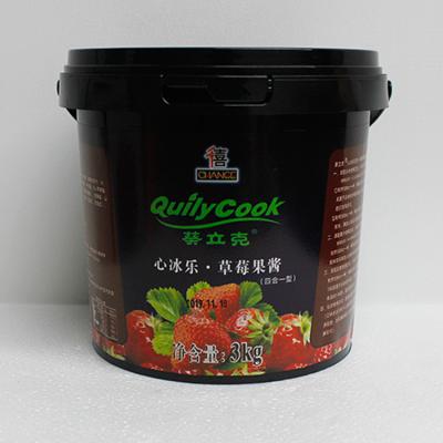 China Bubble Milk Tea Strawberry Concentrated Flavor Fruit Jam For Pearl Milk Tea for sale