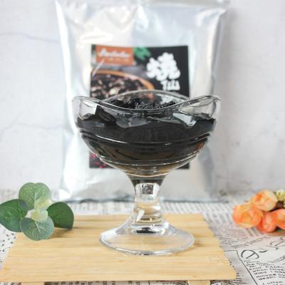 China High Quality Instant Black Grass Jelly Powder For Bubble Milk Low Fat Tea for sale